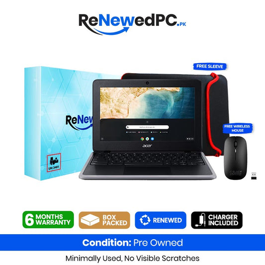 Acer 733 ChromeBook 4GB Ram 32GB Rom 11.6" Display