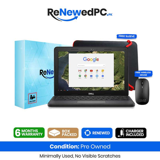 Dell ChromeBook 5190 4GB Ram 32GB Rom 11.6" Display X360 Touch