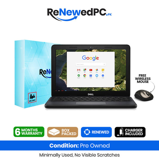Dell ChromeBook 5190 4GB Ram 32GB Rom 11.6" Display X360 Touch