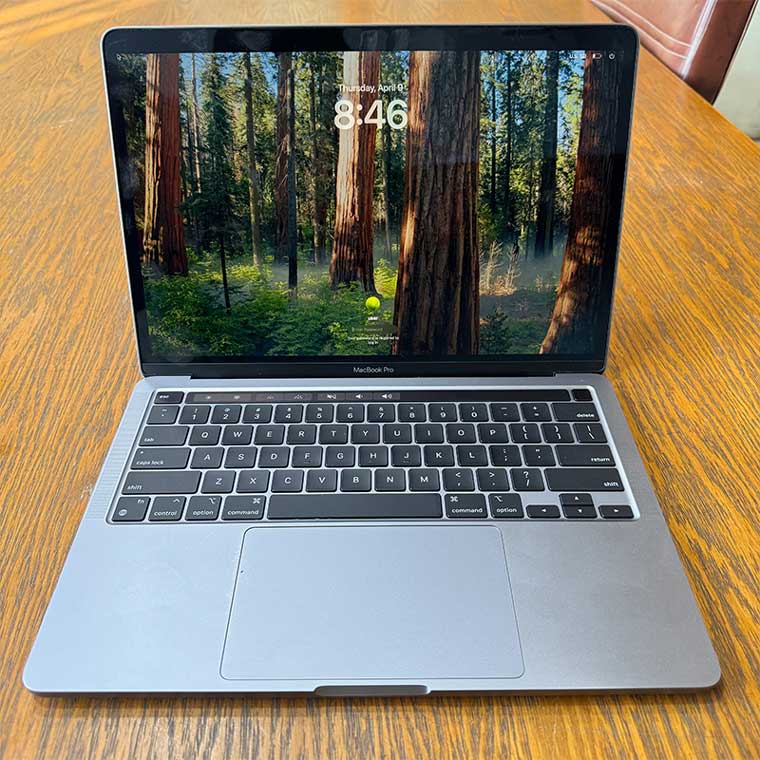 Apple MacBook Pro 2020 (Used) Apple M1 Chip 8GB RAM 256GB SSD 13.3" Inches Retina Display | 116 Cycles | Grey - Code: RNMB0040