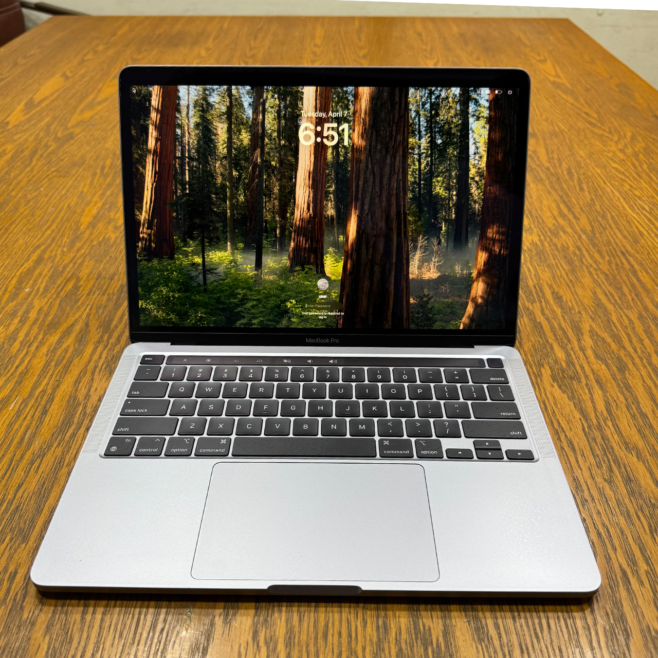 Apple MacBook Pro 2020 (Used) Apple M1 Chip 8GB RAM 256GB SSD 13.3" Inches Retina Display | 332 Cycles | Grey - Code: RNMB0047