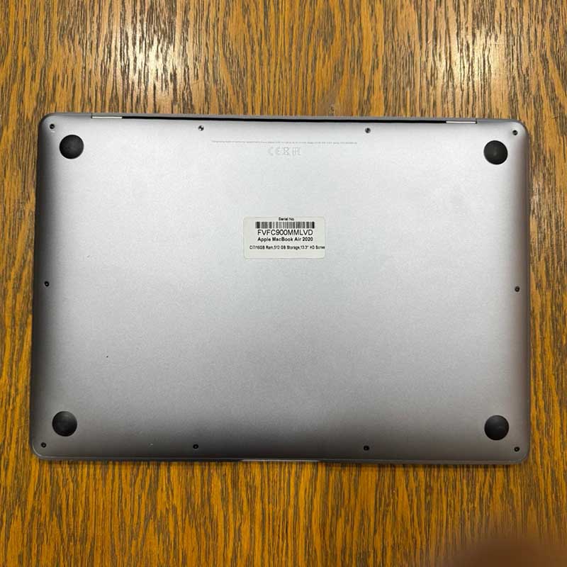 Apple MacBook Air 2020 (Used) Intel Core i7 16GB RAM 512GB SSD 13.3" Inches Retina Display | 244 Cycles | Space Grey - Code: RNMB0014