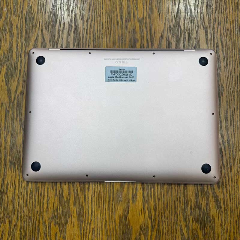 Apple MacBook Air 2020 (Used) Apple M1 Chip 8GB RAM 256GB SSD 13.3" Inches Retina Display | 254 Cycles | Rose Gold - Code: RNMB0016