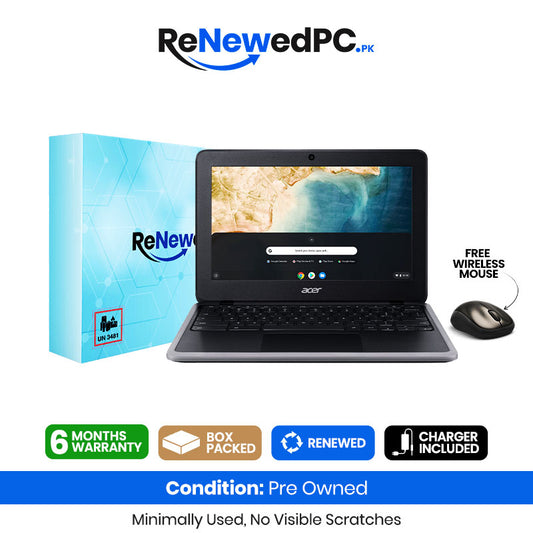 Acer 733 ChromeBook 4GB Ram 32GB Rom 11.6" Display