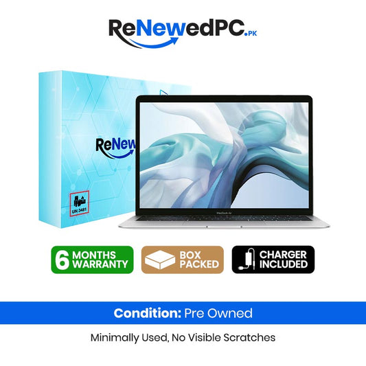 Apple MacBook Air 2020 (Used) Apple M1 Chip 8GB RAM 256GB SSD 13.6" Inches Retina Display | 373 Cycles | Silver - Code: RNMB0026