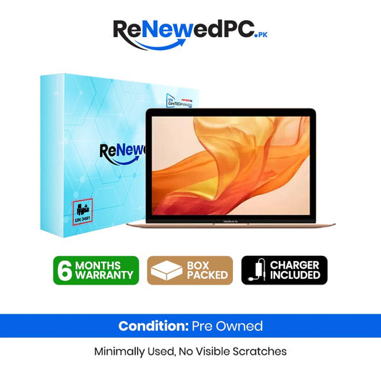 Apple MacBook Air 2018 (Used) Intel Core i5 8GB RAM 256GB SSD 13.3" Inches Retina Display | 568 Cycles | Rose Gold (Code: RNMB0001)