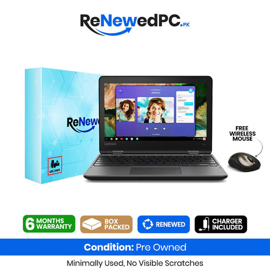 Lenovo ChromeBook 300E 4GB Ram 32GB Rom 11.6" Display X360 Touch