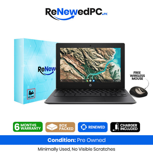 Hp 11 G8 ChromeBook 4GB Ram 32GB Rom 11" Display