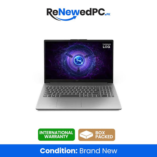 Lenovo LOQ 151AX9E Core i5 12th Gen NVIDIA RTX 2050 4GB DDR6 Graphics 8GB DDR5 512GB SSD 15.6" Display