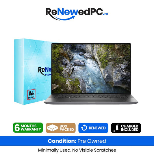 Dell Precision 5560 Core i7 11th Gen 32GB 512GB SSD 4GB GPU NVIDIA T1200 15" Touch Screen Display